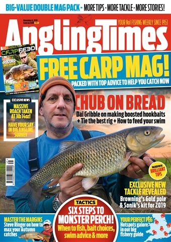 Angling Times issue 6th November 2018