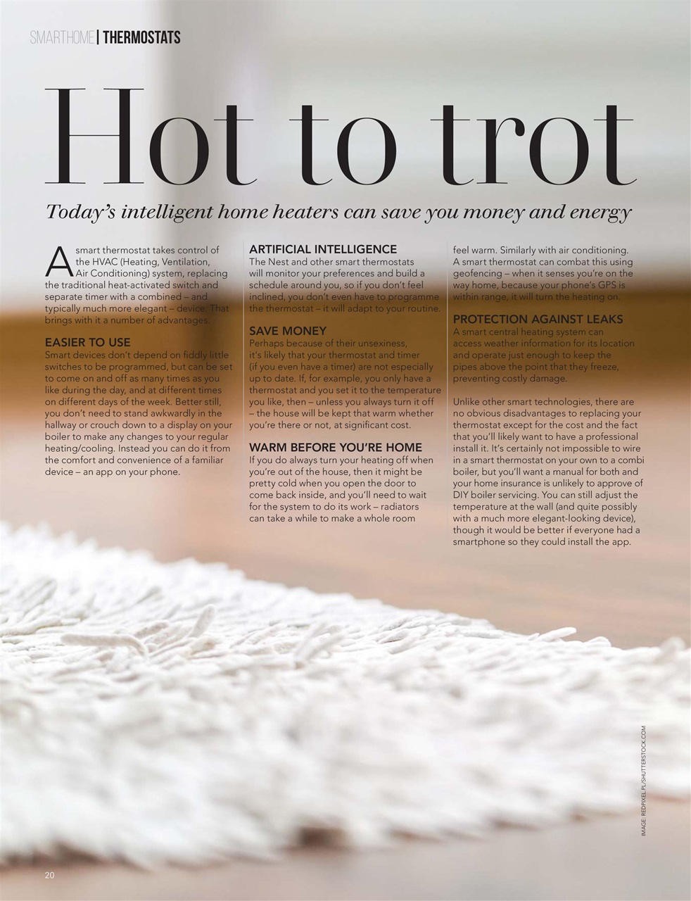 Smart Home Preview Pages