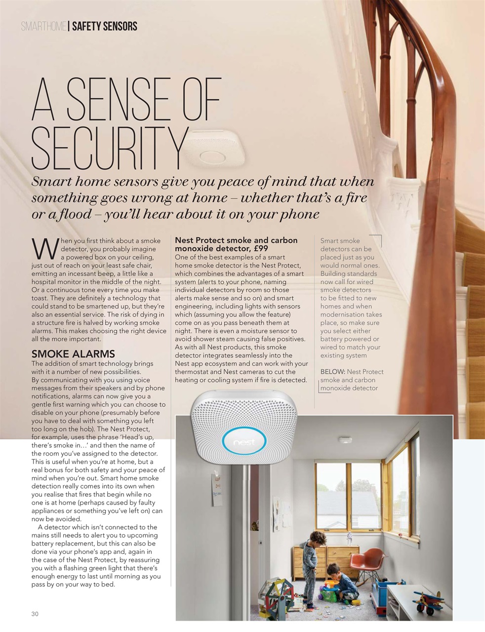 Smart Home Preview Pages