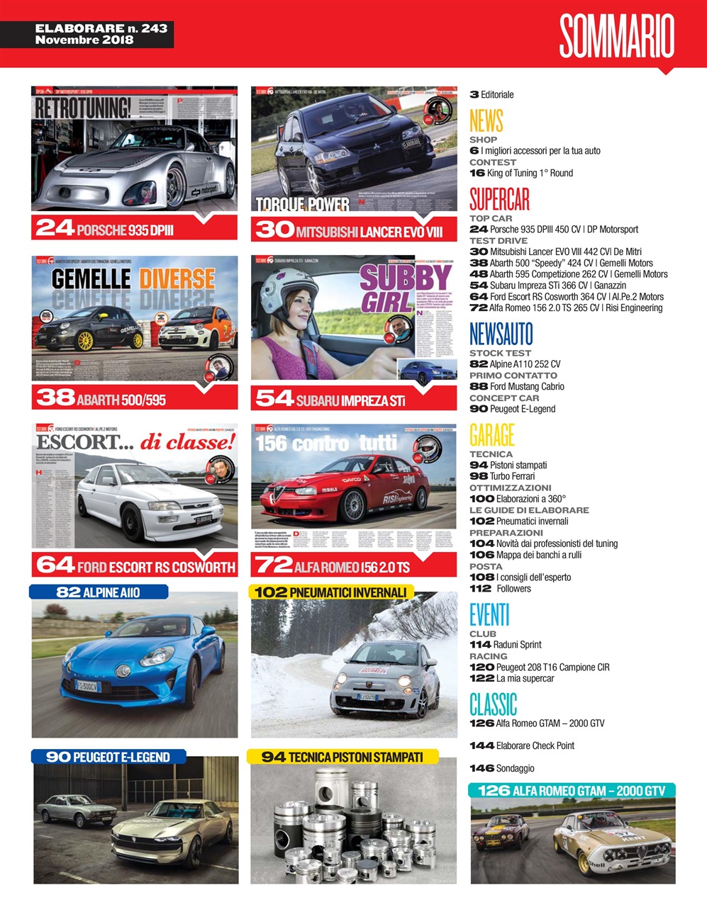 Elaborare GT Tuning Preview Pages