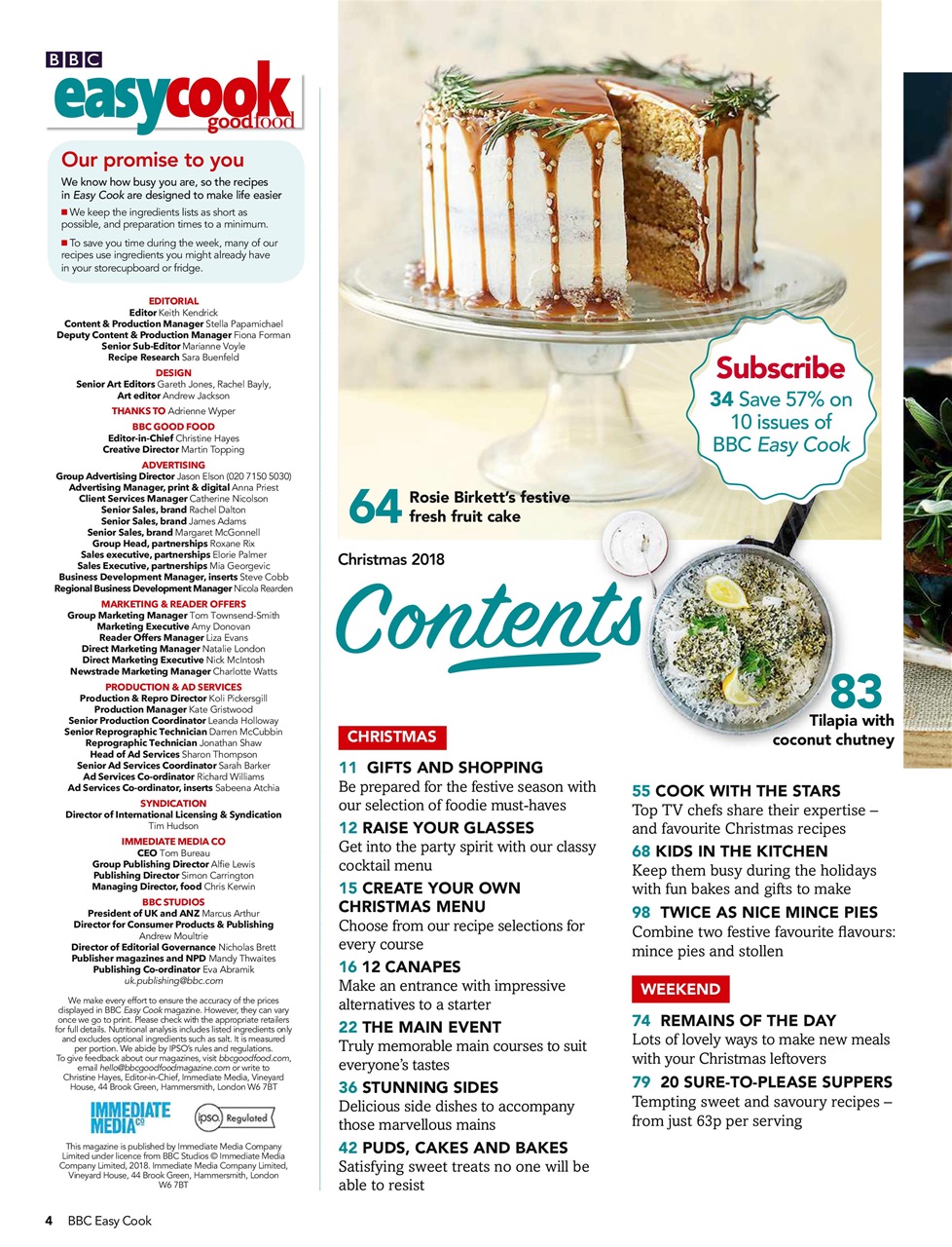 Easy Cook Magazine Preview Pages