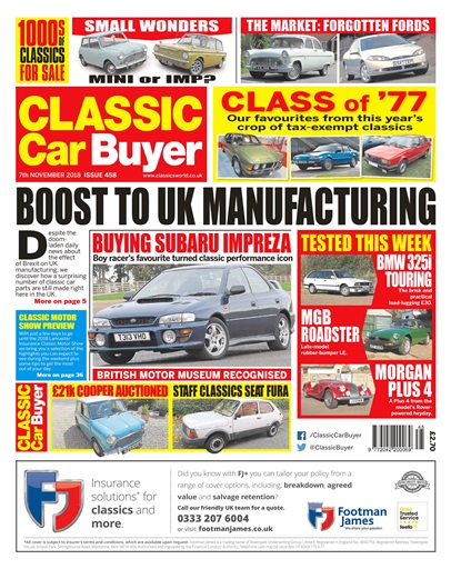 Classic Car Buyer issue 