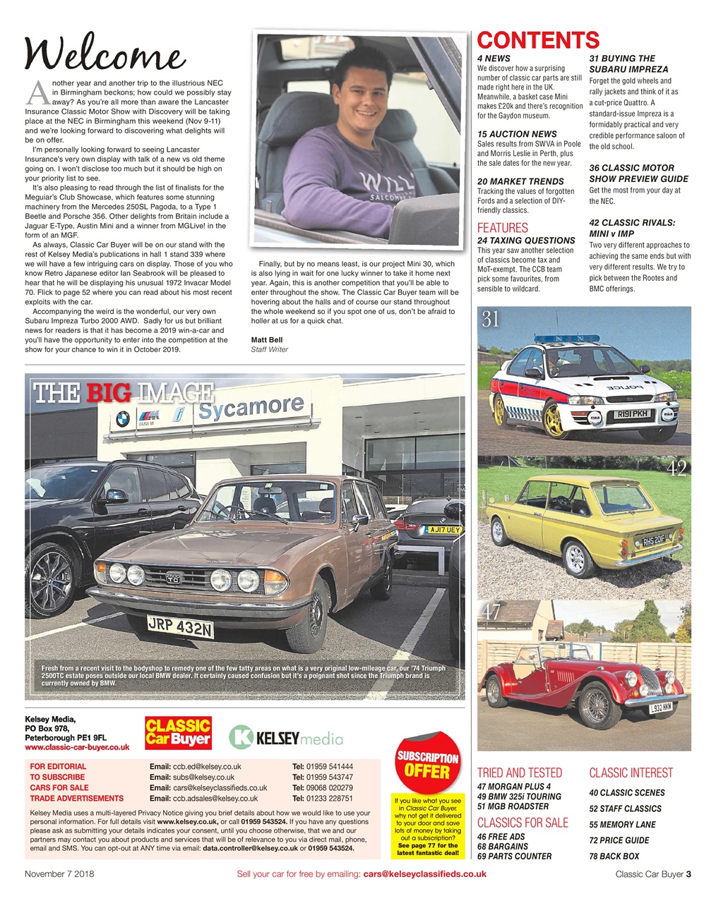 Classic Car Buyer Preview Pages
