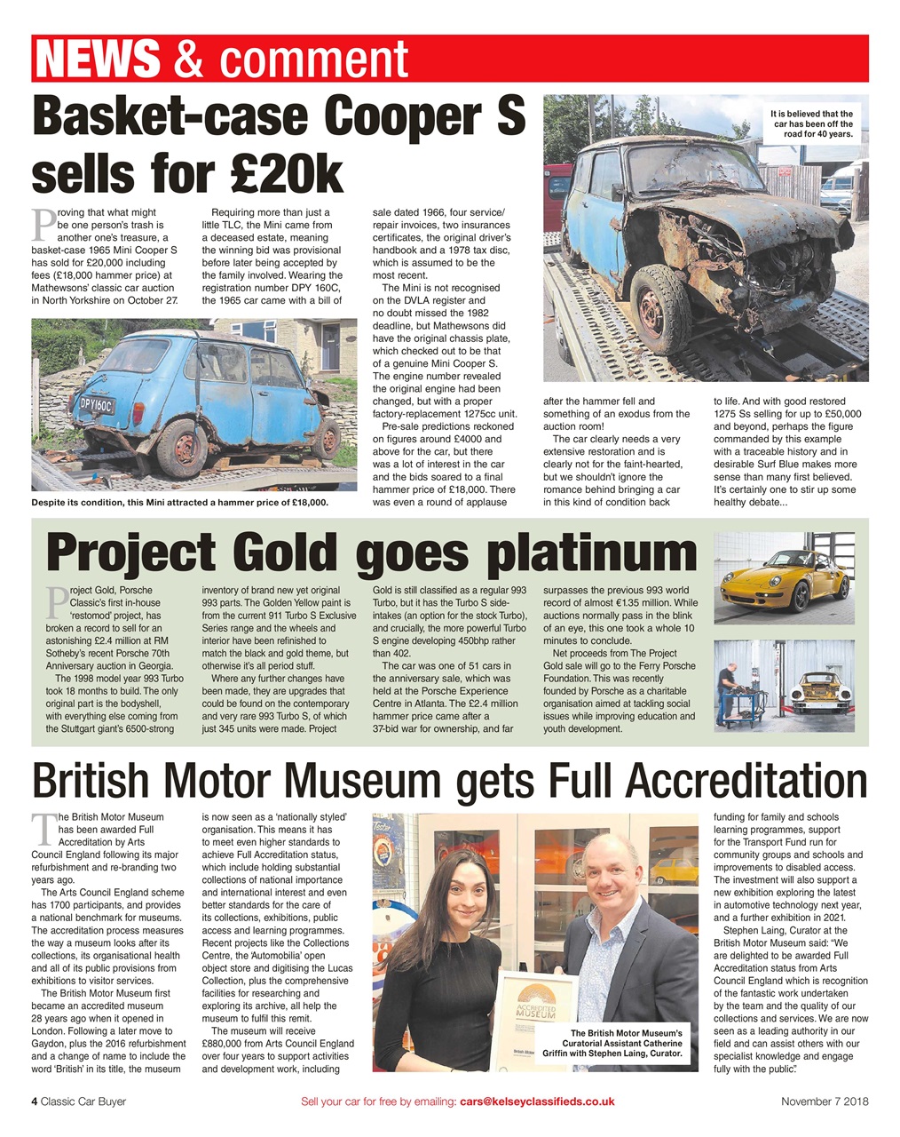 Classic Car Buyer Preview Pages