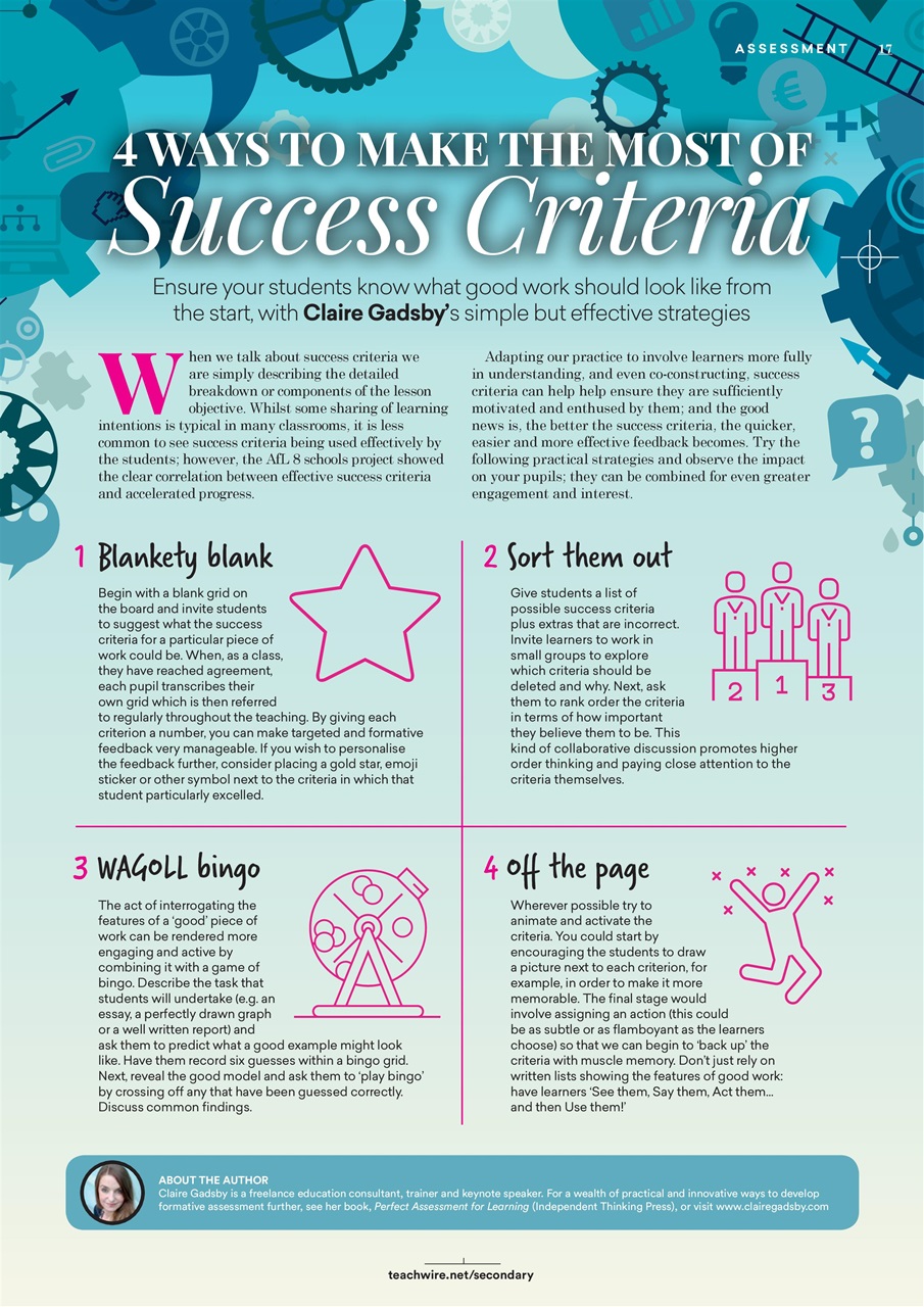 Teach Secondary Preview Pages