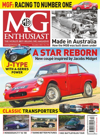 MG Enthusiast issue December 2018