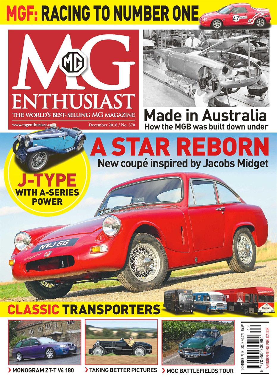 MG Enthusiast Preview Pages