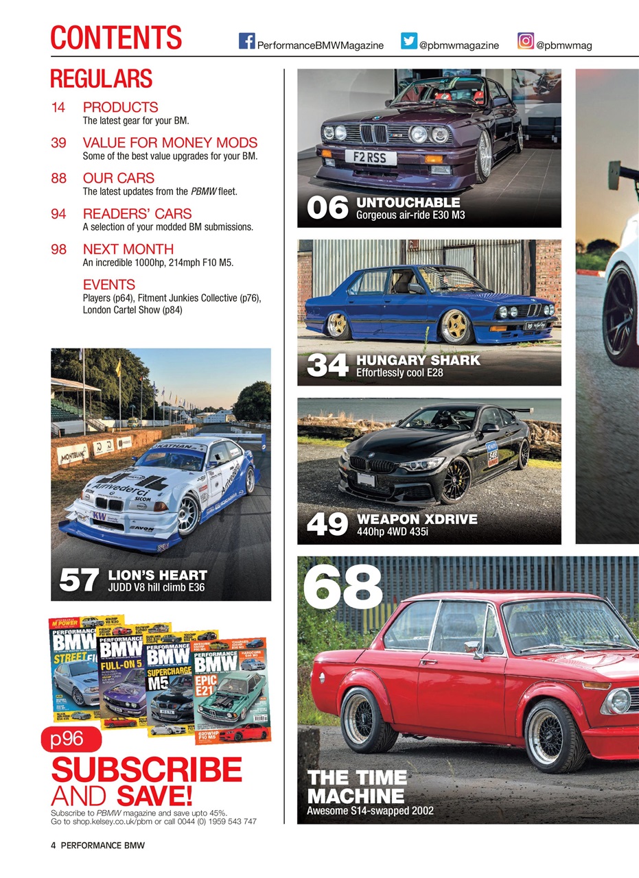 Performance BMW Preview Pages