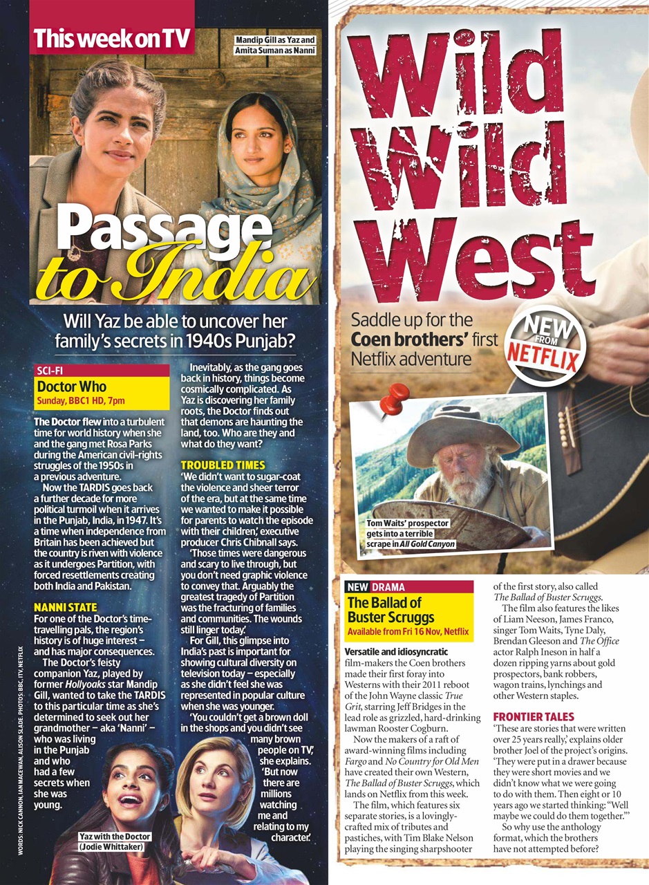 TV & Satellite Week Preview Pages