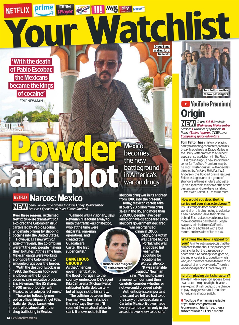 TV & Satellite Week Preview Pages