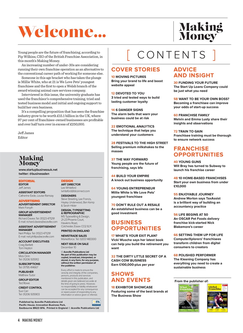 Making Money Preview Pages