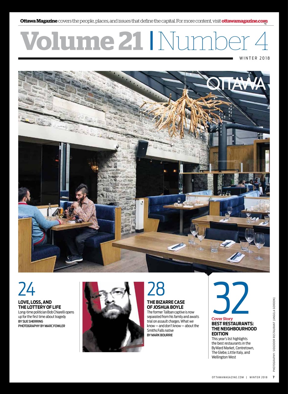 Ottawa Magazine Preview Pages