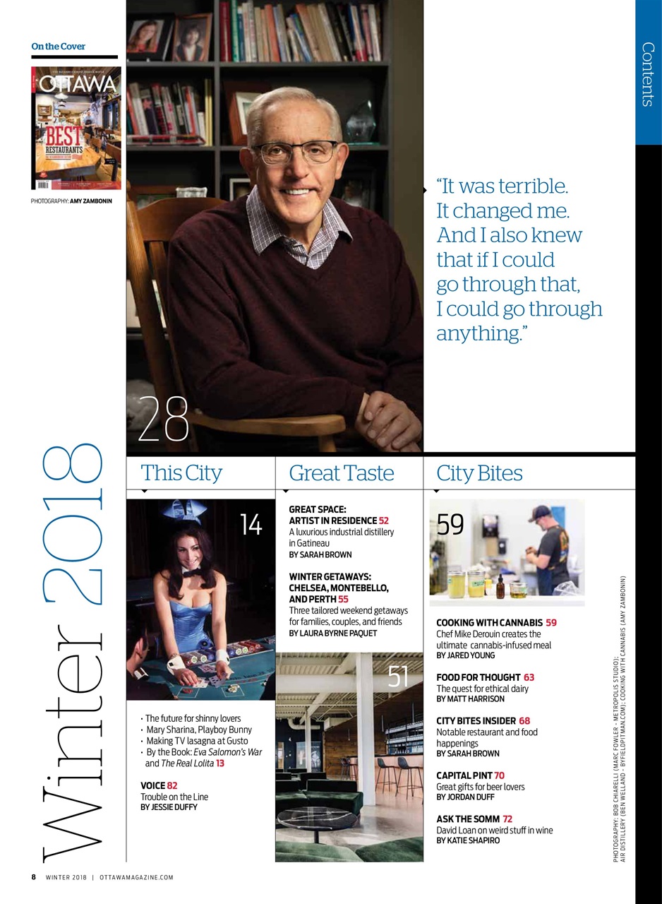 Ottawa Magazine Preview Pages