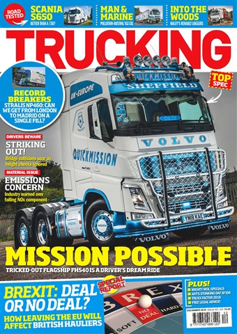 Trucking Magazine issue December 2018