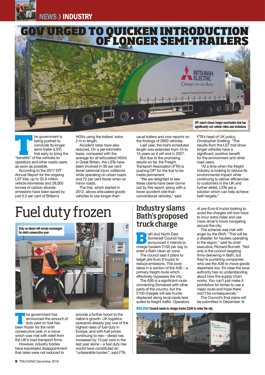 Trucking Magazine Preview Pages
