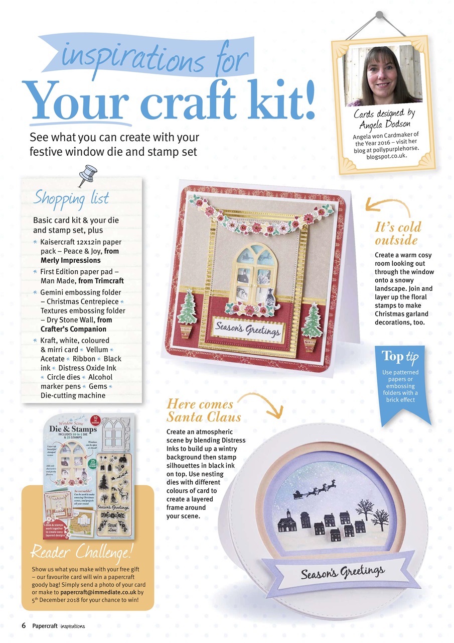 Papercraft Inspirations Preview Pages