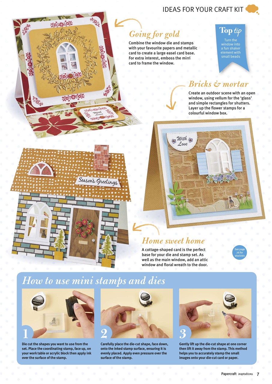 Papercraft Inspirations Preview Pages