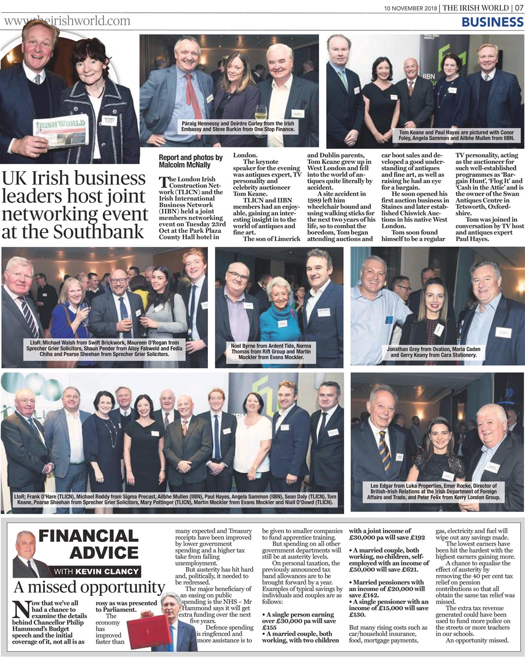 Irish World Preview Pages