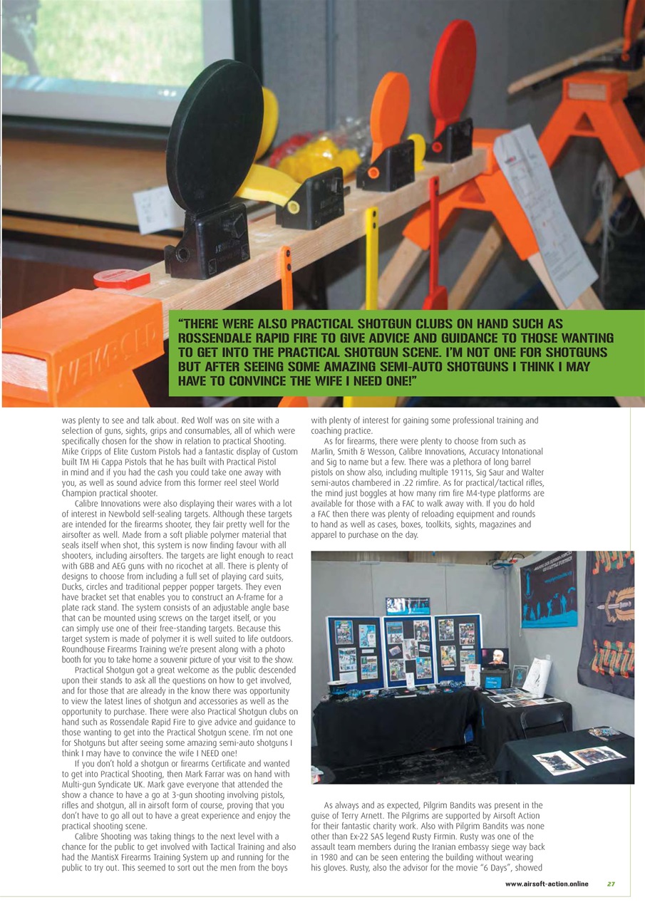 Airsoft Action Preview Pages