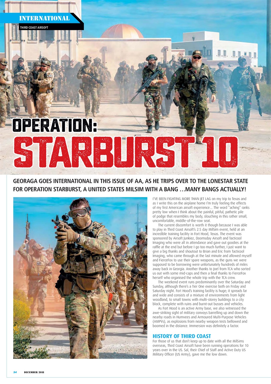 Airsoft Action Preview Pages