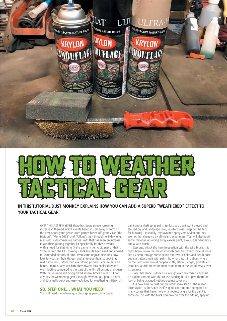 Airsoft Action Preview Pages