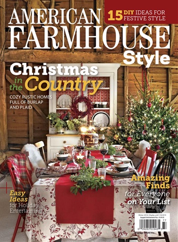 American Farmhouse Style issue Winter 2018