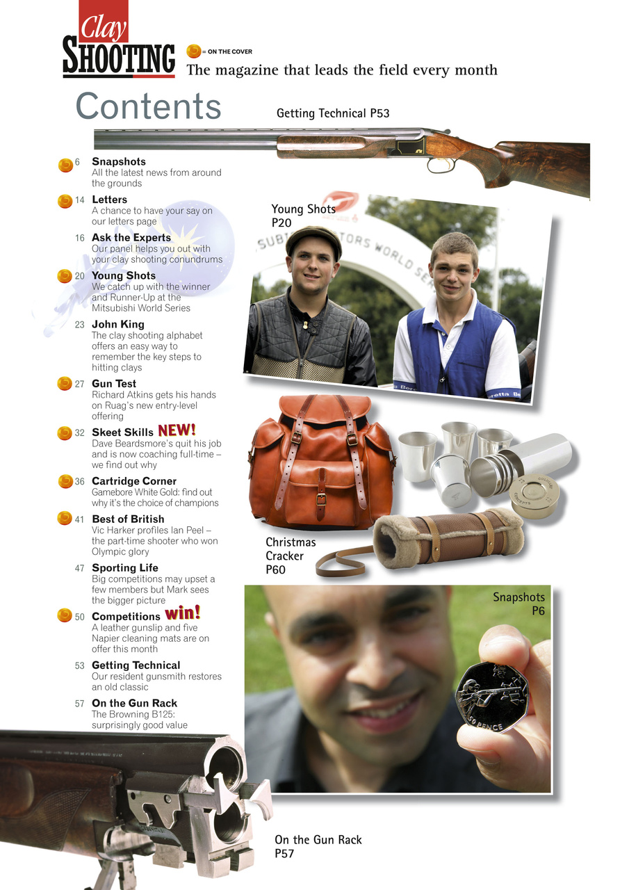 Clay Shooting Preview Pages