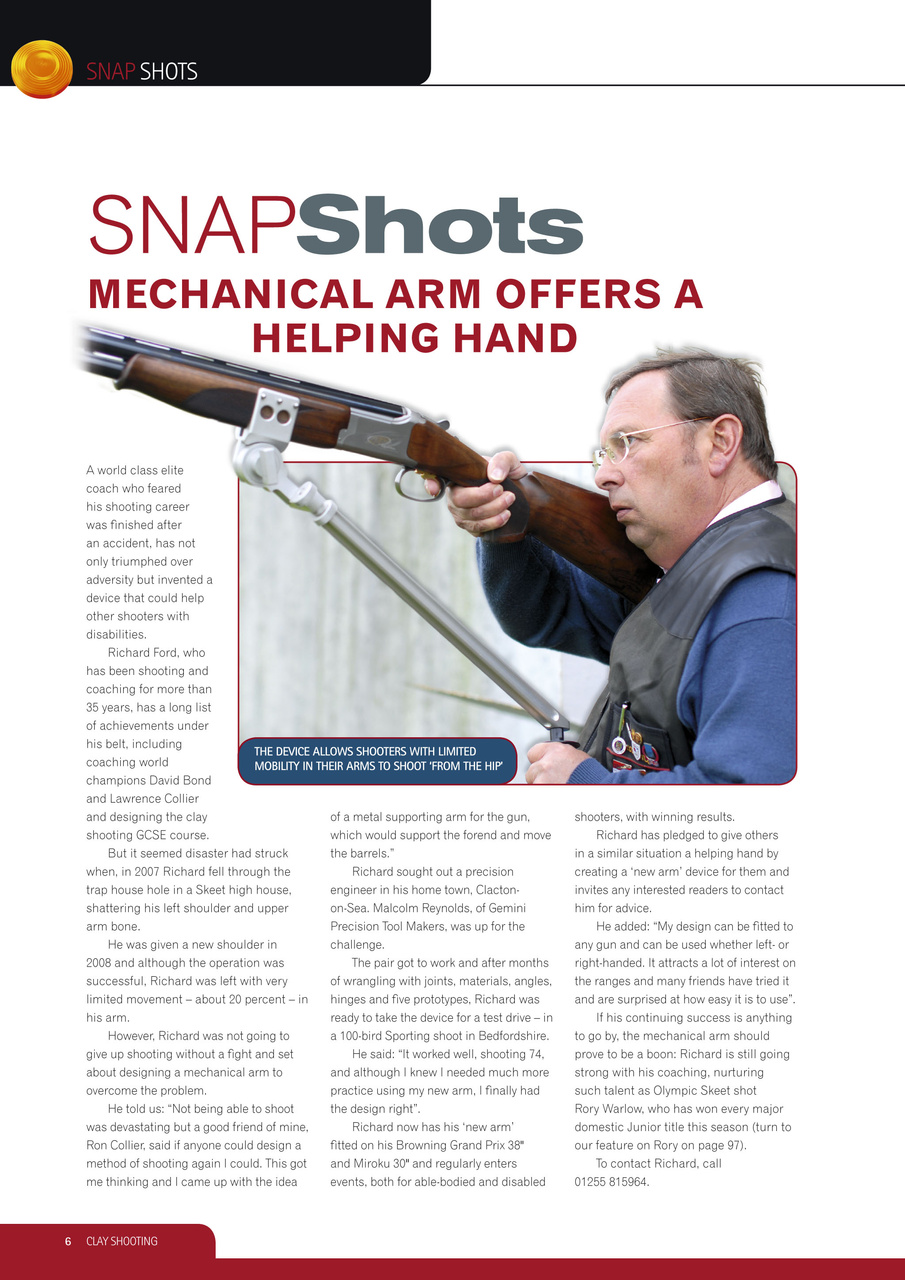 Clay Shooting Preview Pages