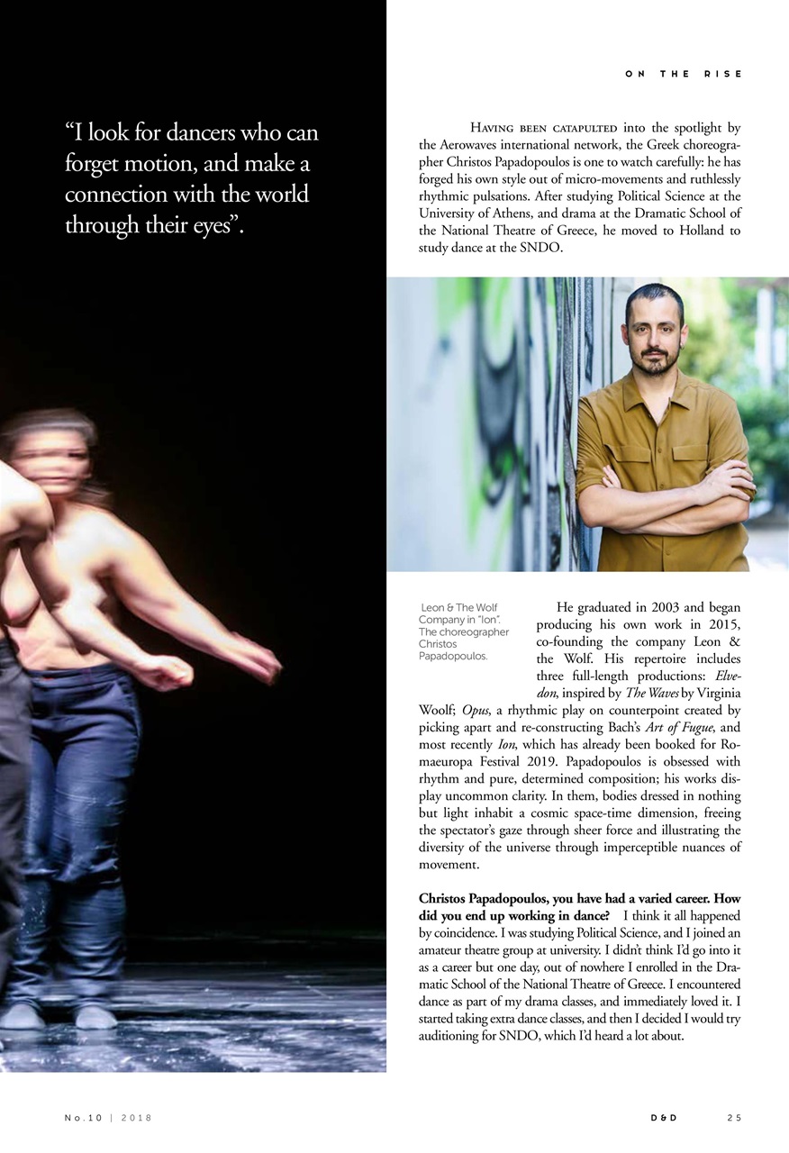 DANZA&DANZA International Preview Pages