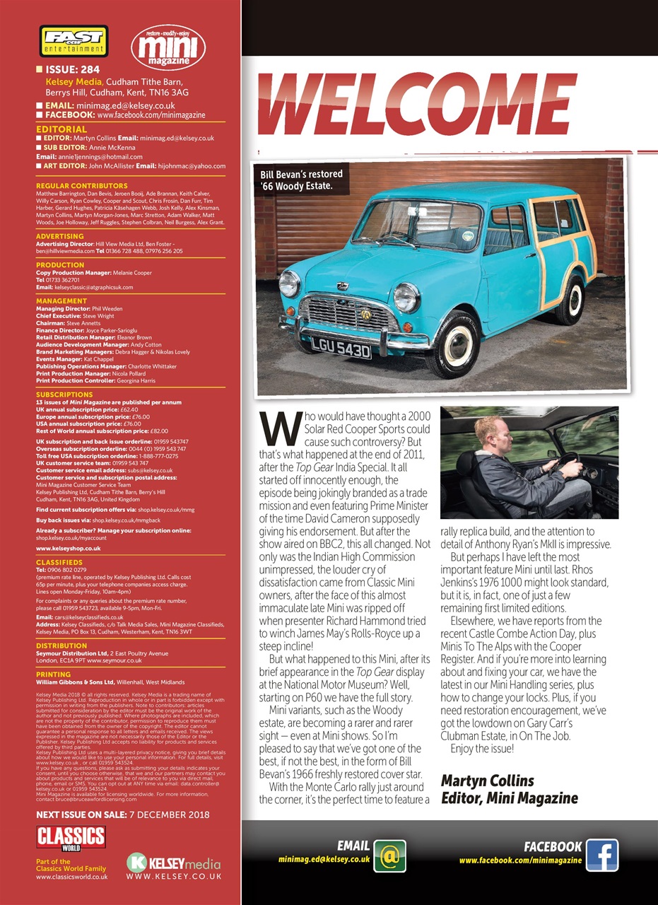 Mini Magazine Preview Pages