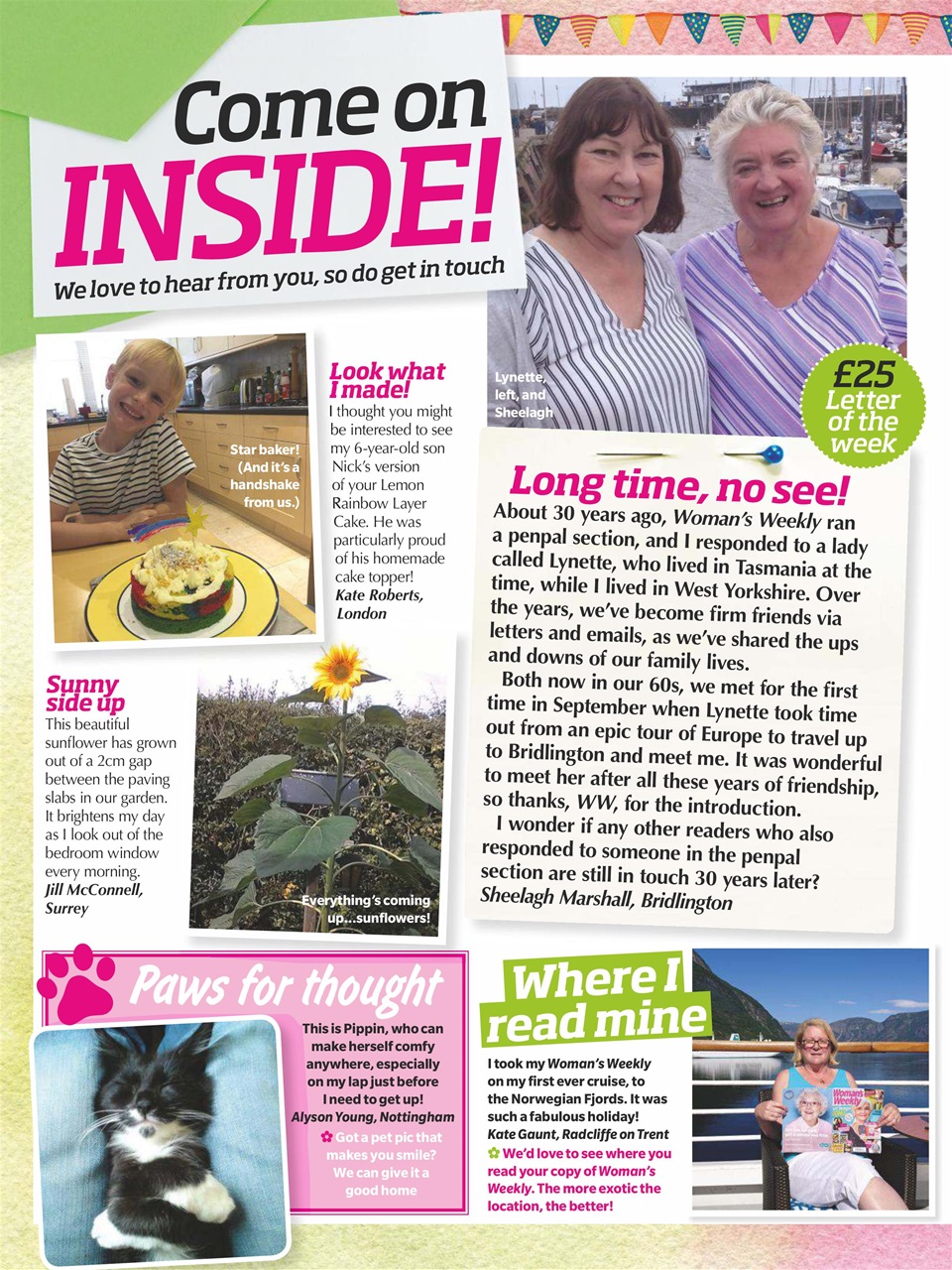 Woman's Weekly Preview Pages