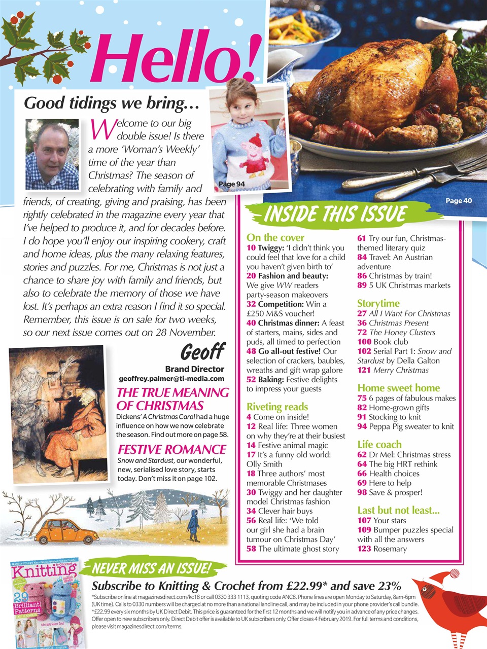 Woman's Weekly Preview Pages