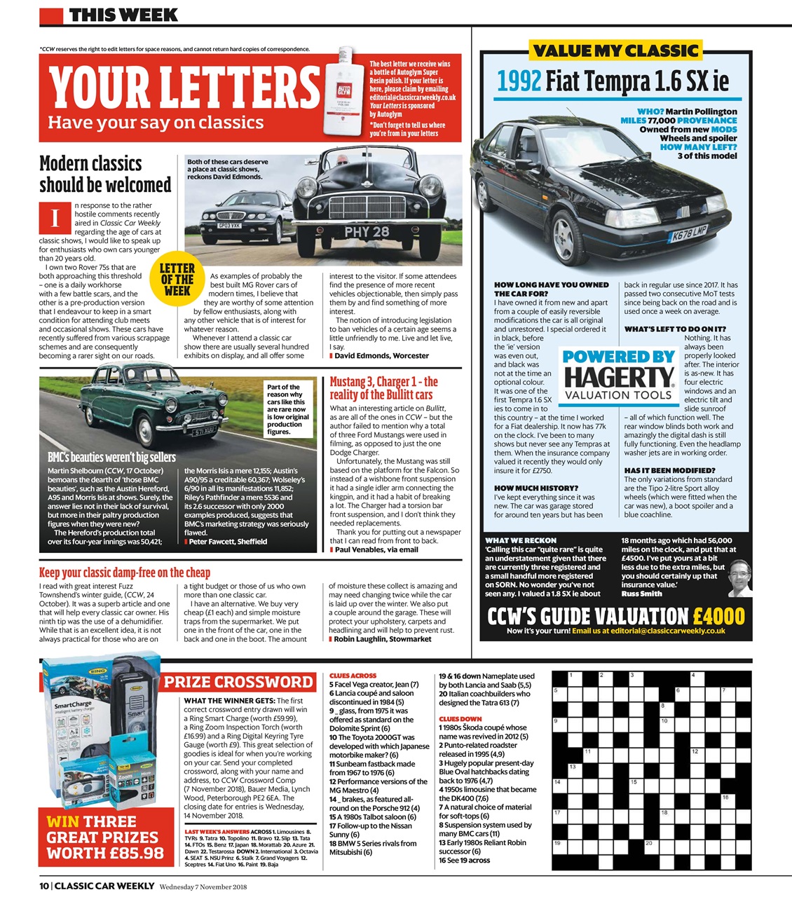 Classic Car Weekly Preview Pages