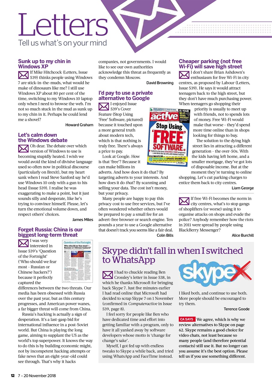 Computer Active Preview Pages