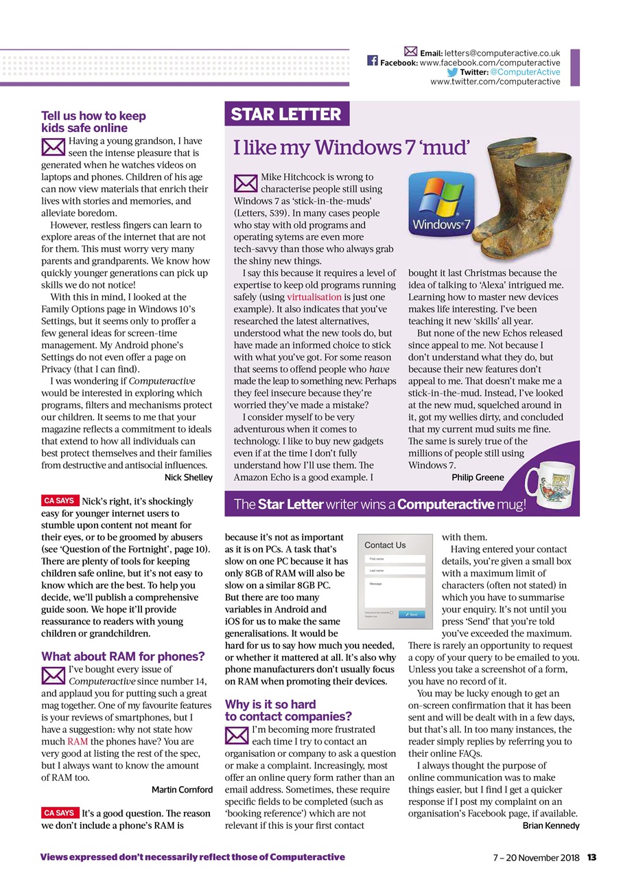 Computer Active Preview Pages