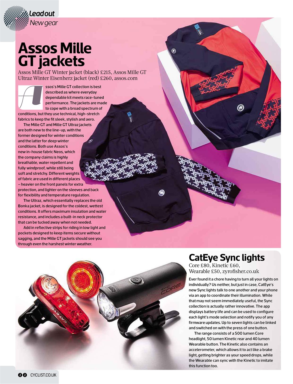 Cyclist Preview Pages