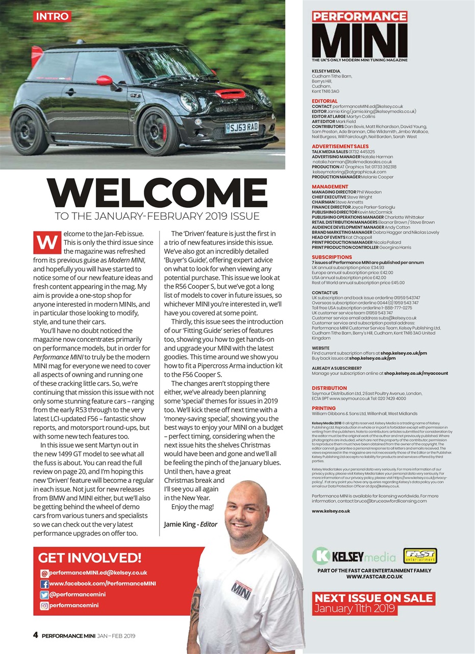 Performance Mini Preview Pages