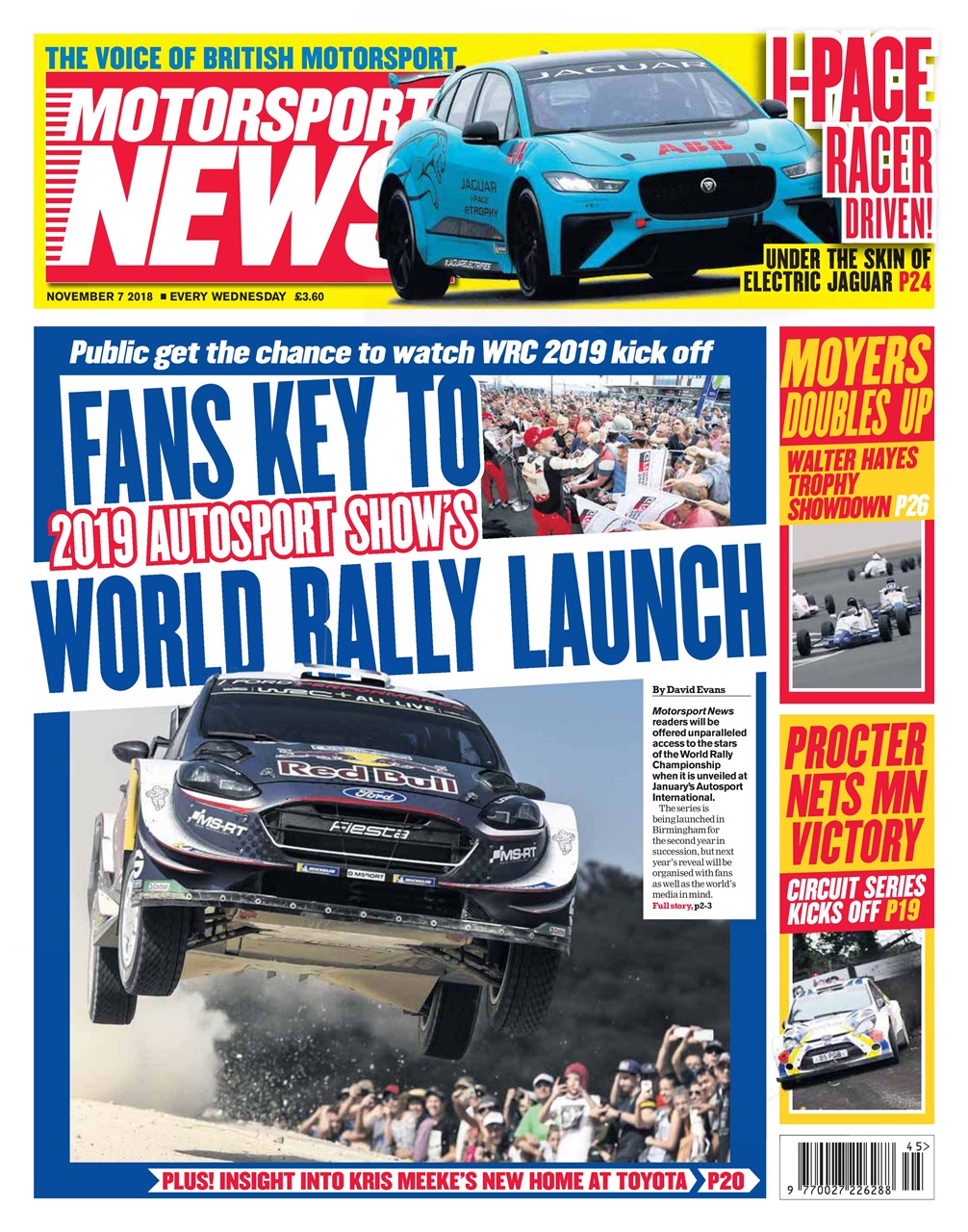 Motorsport News Preview Pages