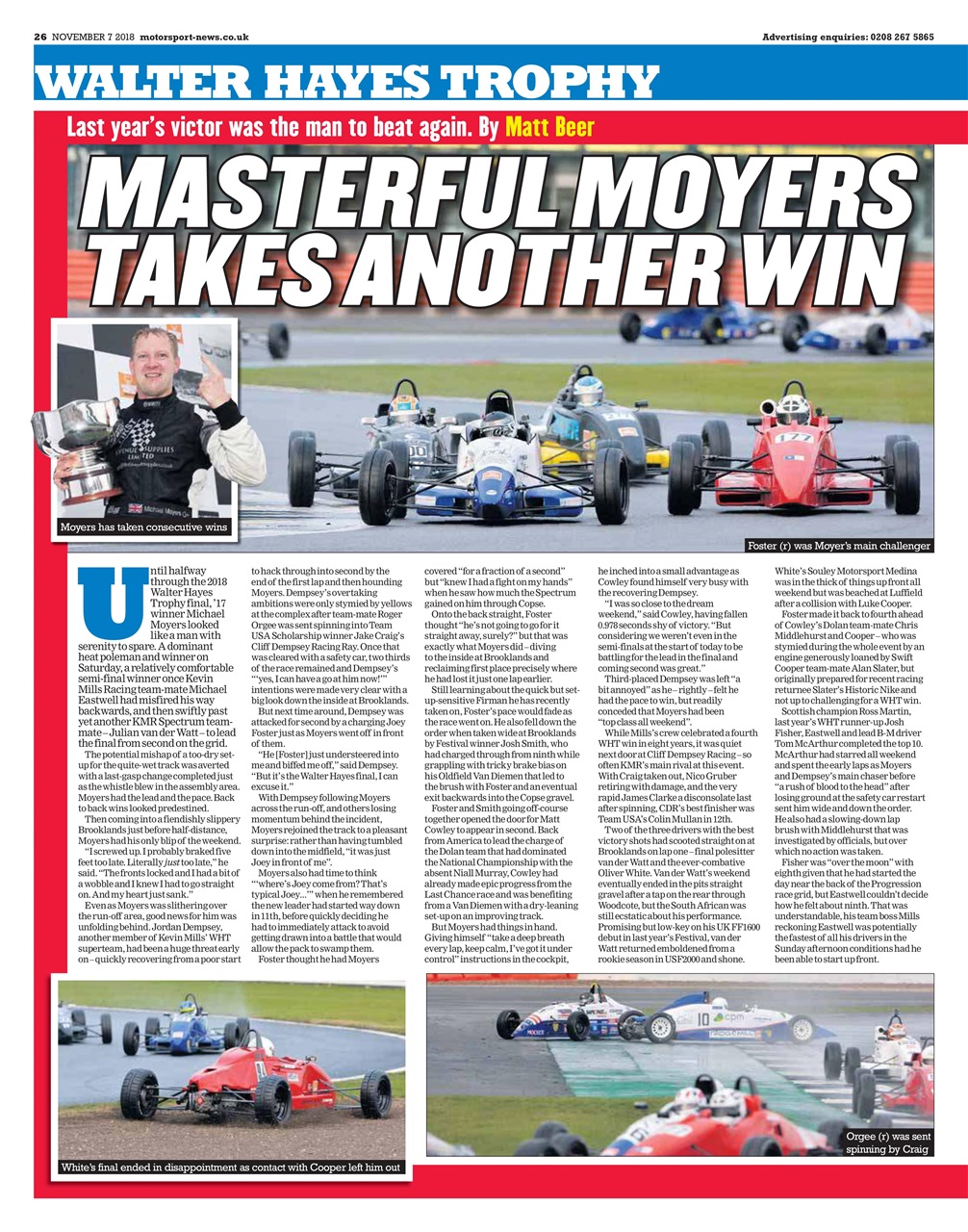 Motorsport News Preview Pages
