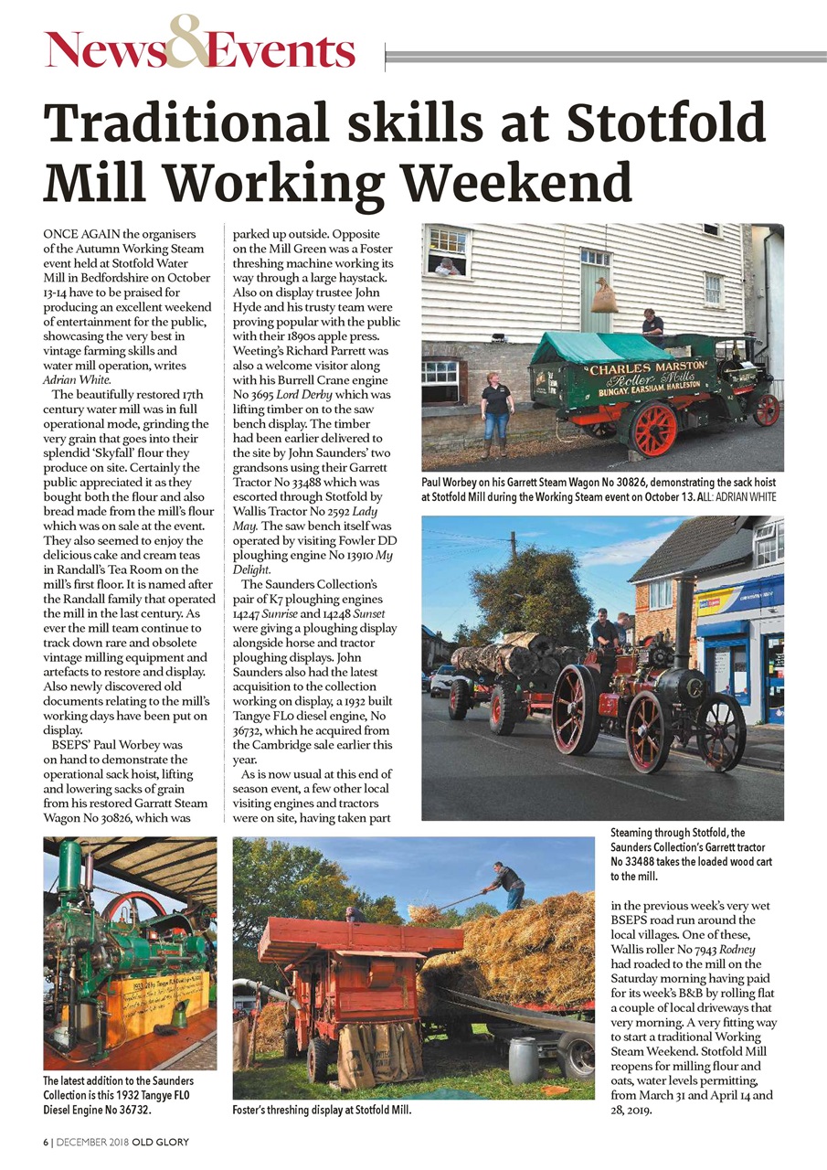 Old Glory Magazine Preview Pages