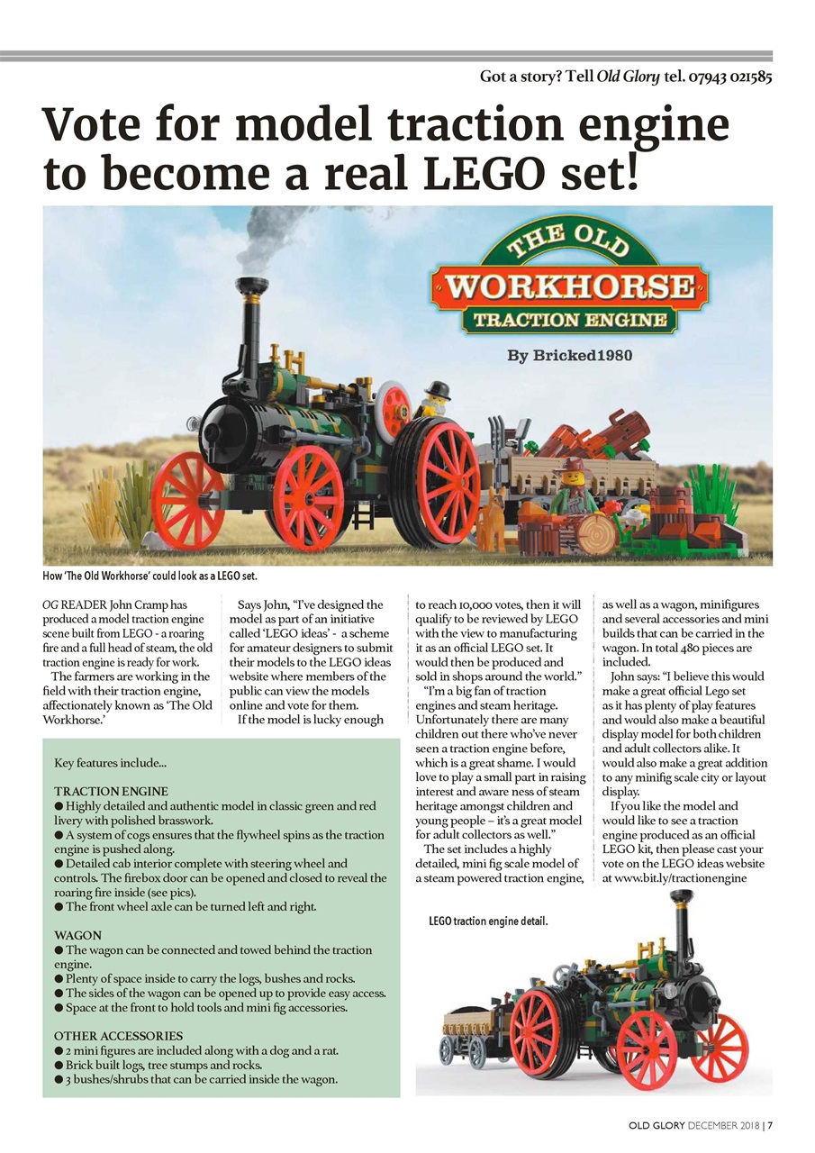 Old Glory Magazine Preview Pages