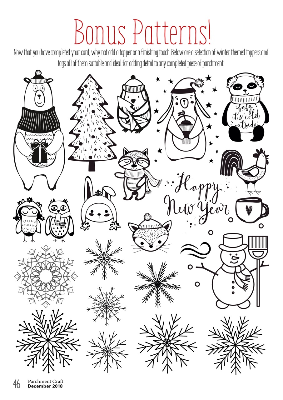 Parchment Craft Preview Pages