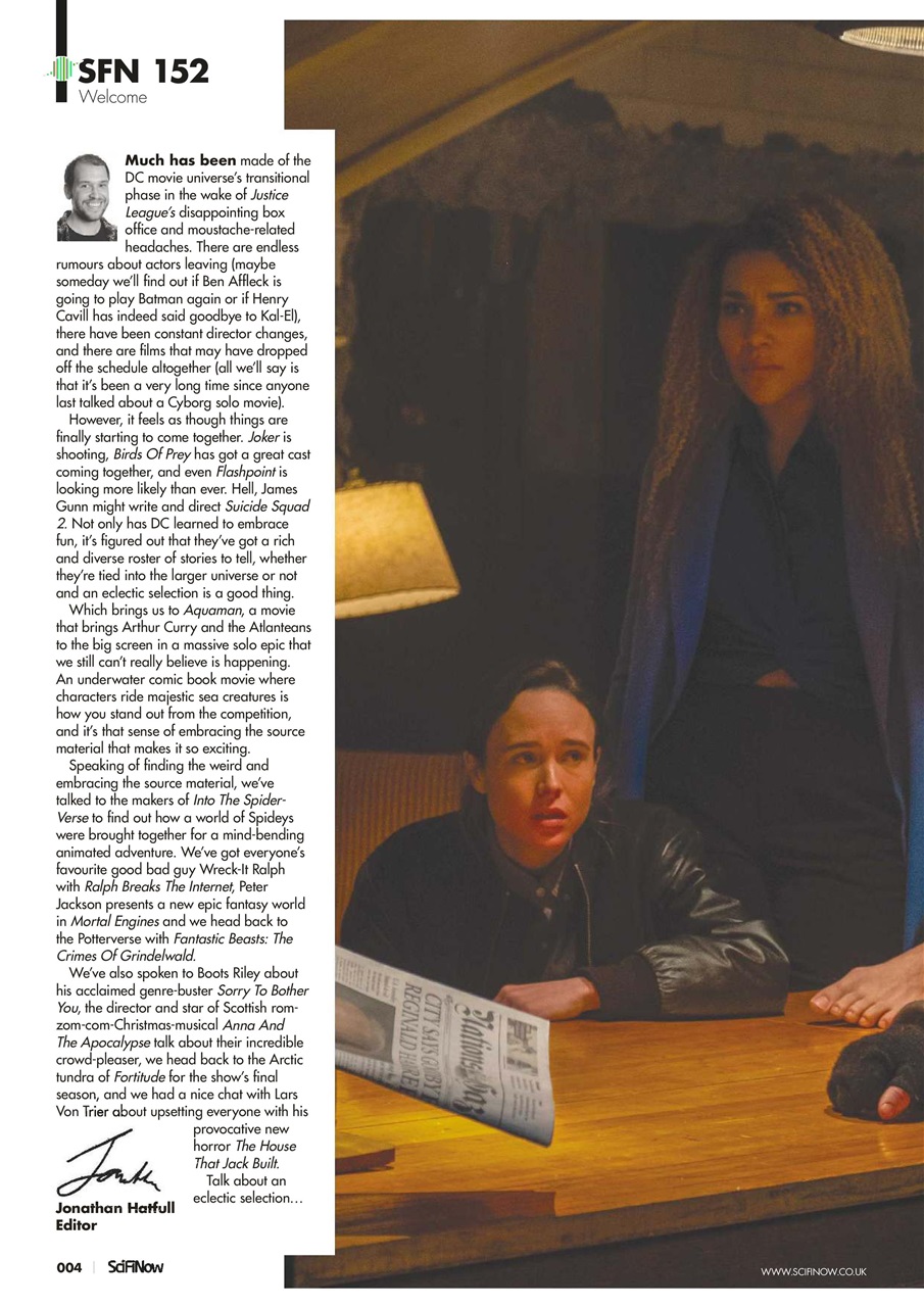 SciFiNow Preview Pages