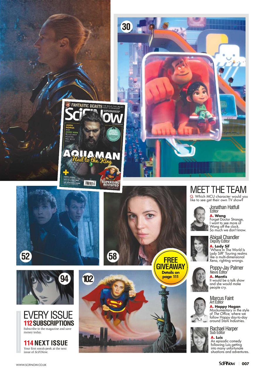 SciFiNow Preview Pages