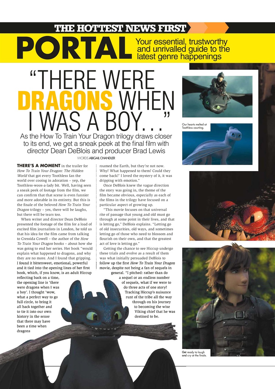 SciFiNow Preview Pages