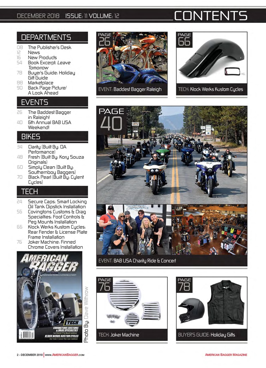 American Bagger Preview Pages