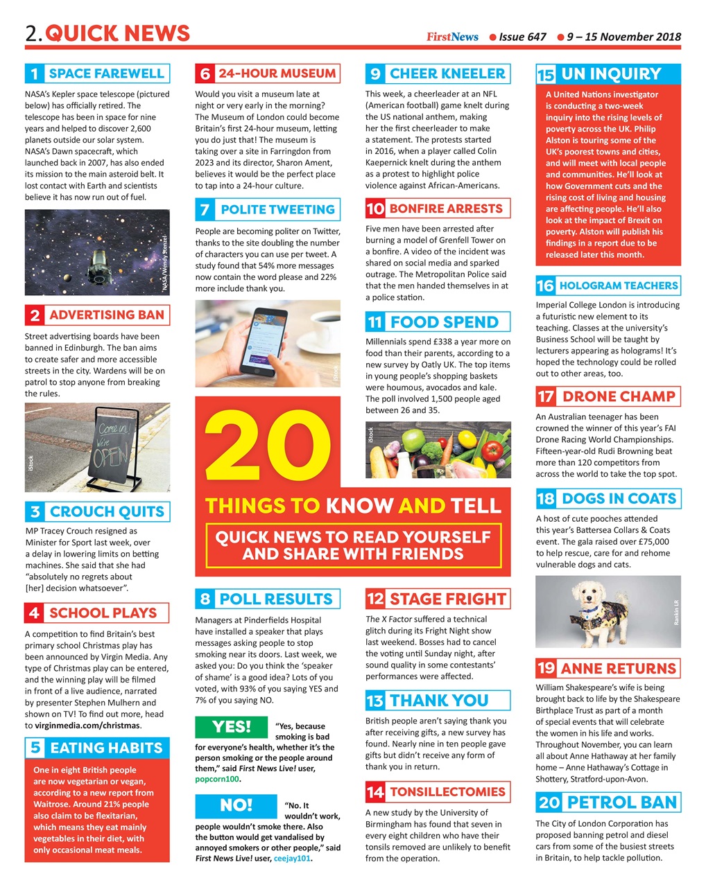 First News Preview Pages