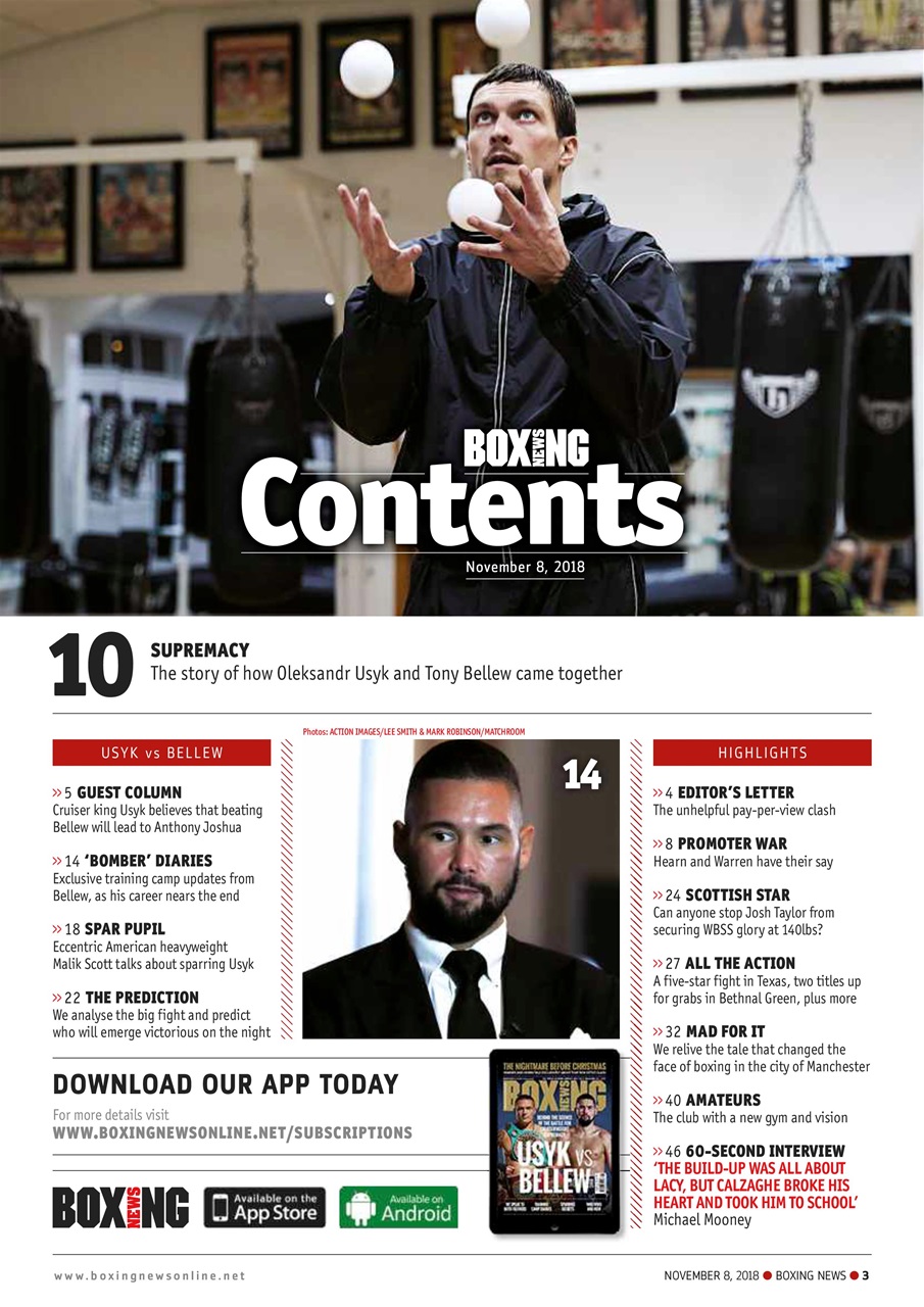 Boxing News Preview Pages