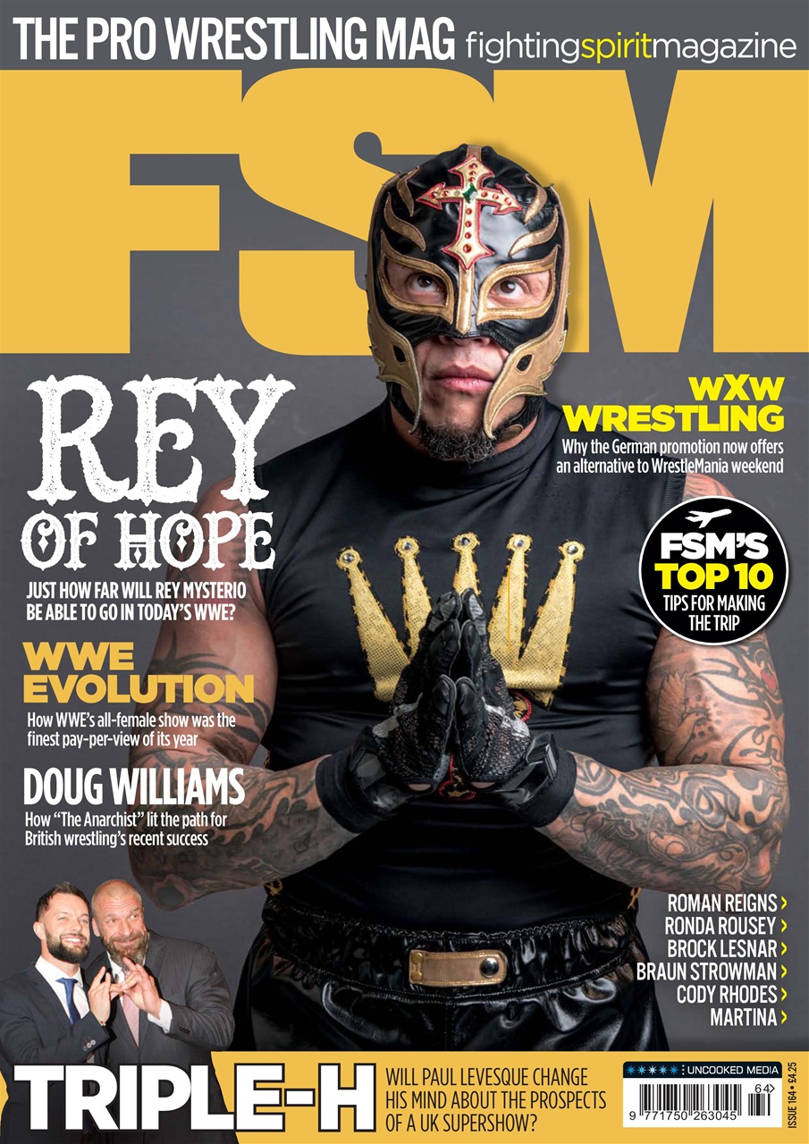 Wrestletalk Magazine Preview Pages