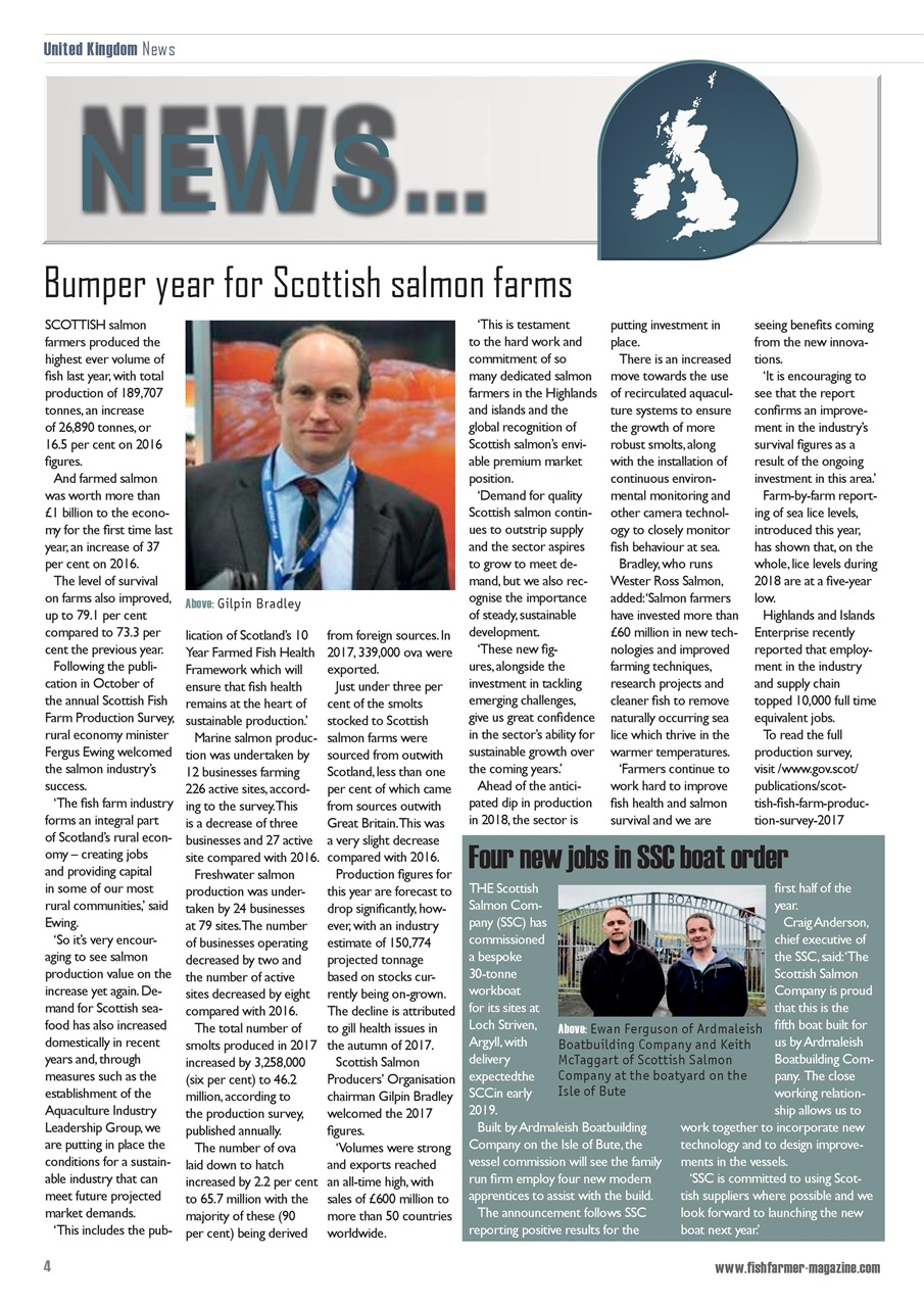 Fish Farmer Magazine Preview Pages
